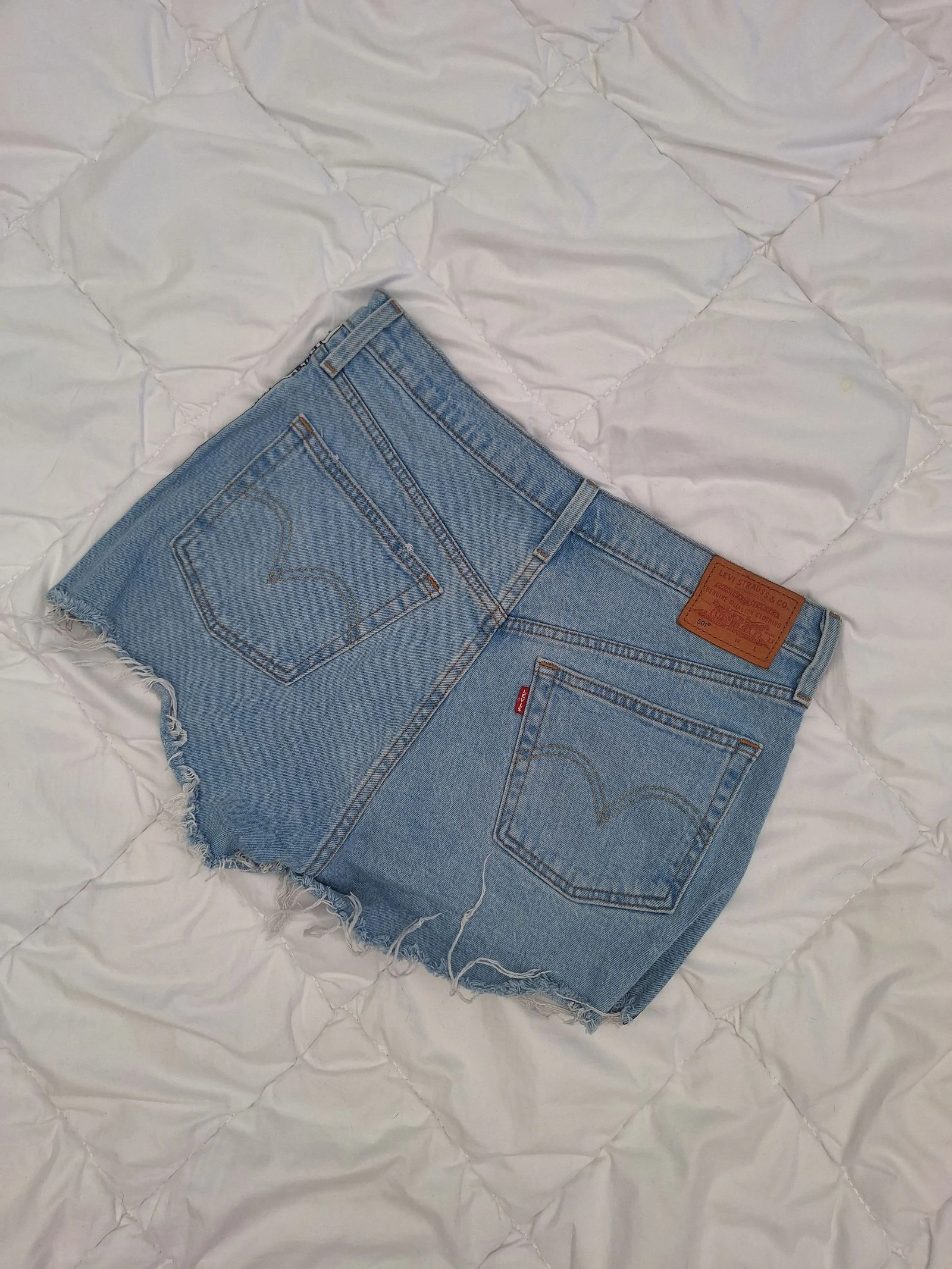 Levi's jeans shorts light blue size W29 – photo 2